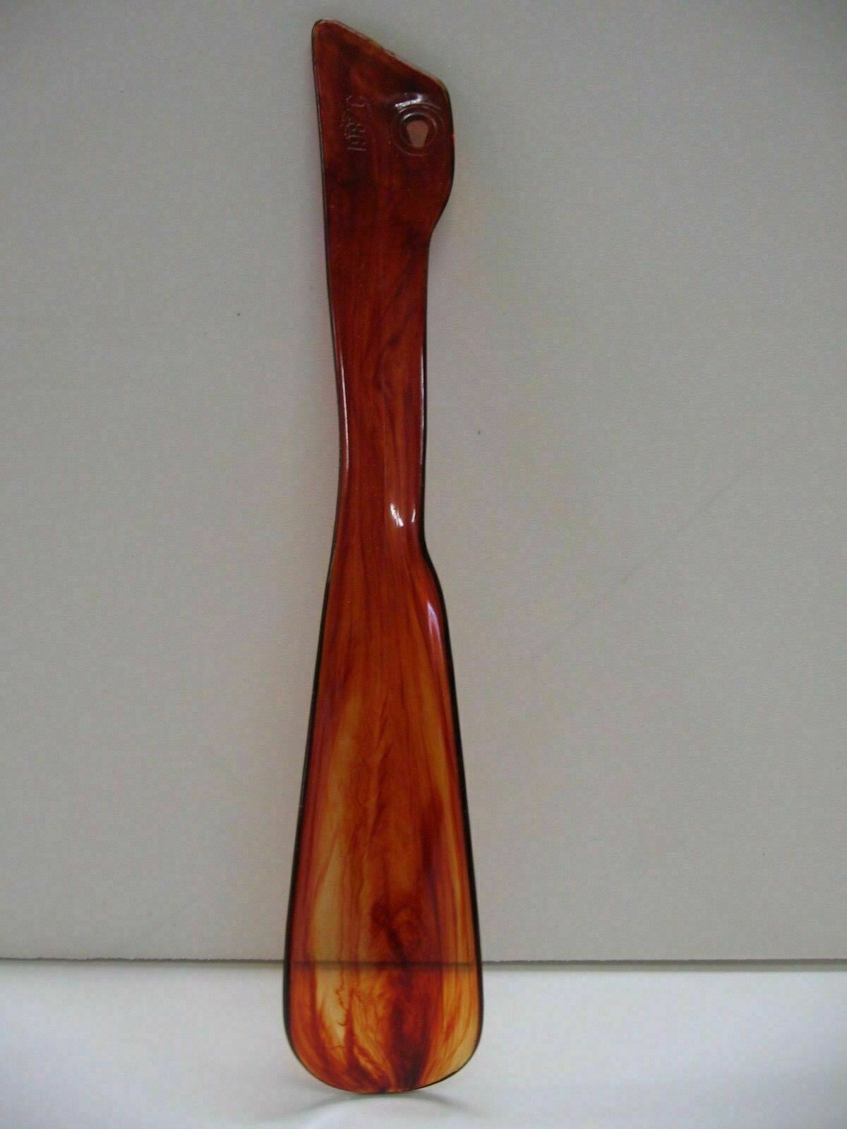 Tortoise Shell Plastic Shoe Horn 9½ inch Travel Shoe Horn FREE SHIP
