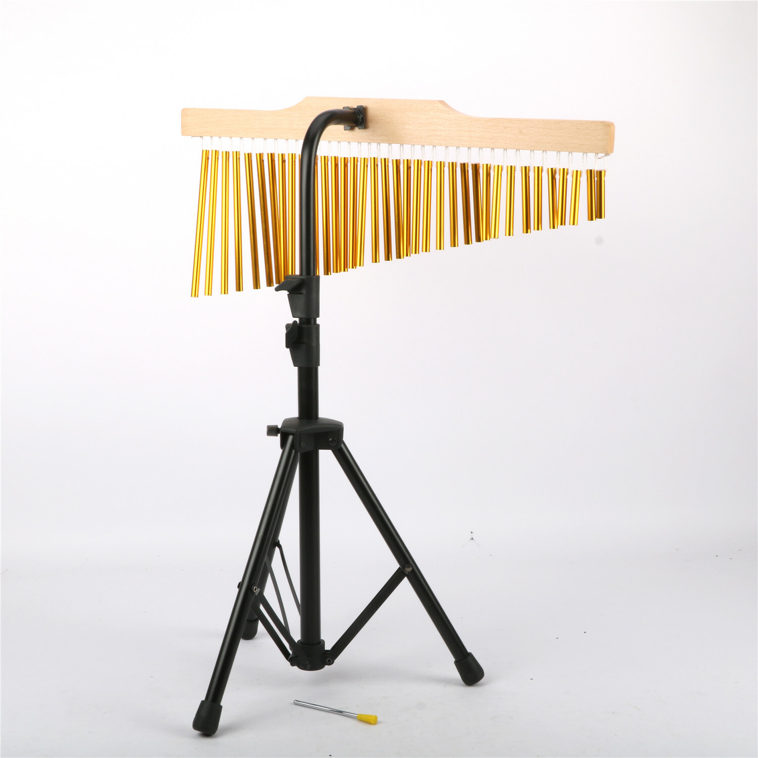 36 Notes Bar Chimes Wind Chime Musical Percussion Instrument w/Tripod Stand
