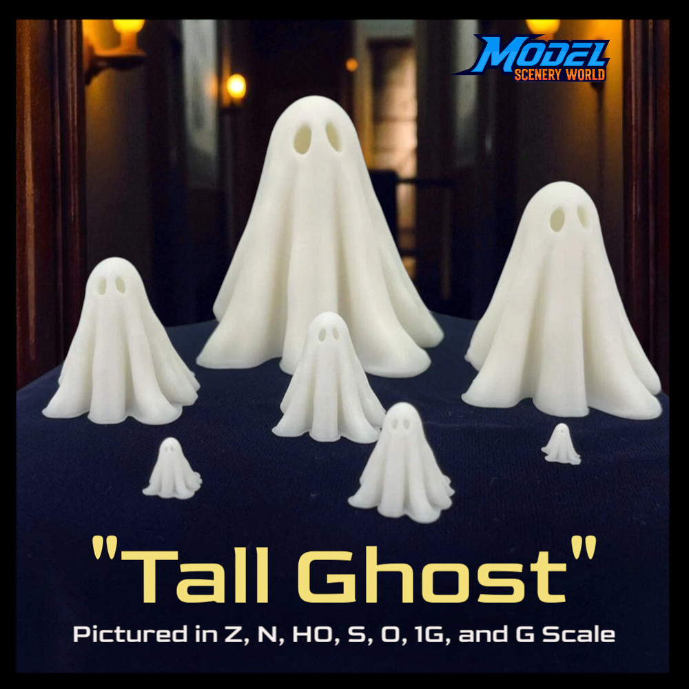 Tall Ghost - 1G Scale 1:32 - White