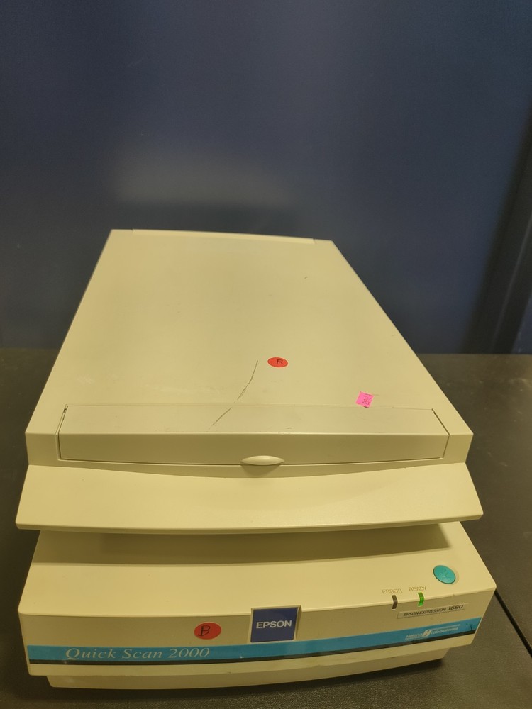 Epson Expression 1680 Flatbed Scanner-Tested