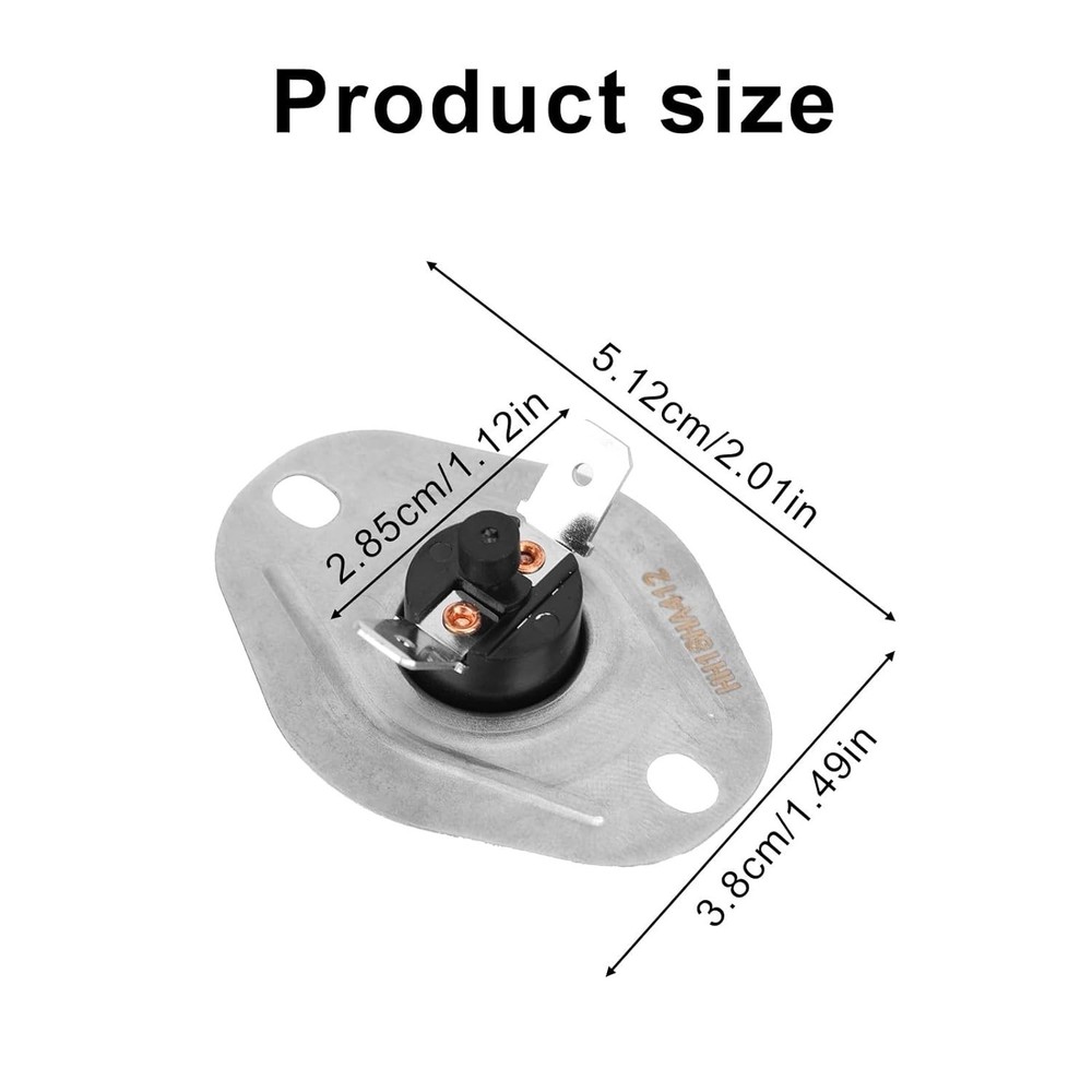 Durable 2-Pack Limit Switch for Furnace Replacement - Protect Your HVAC System