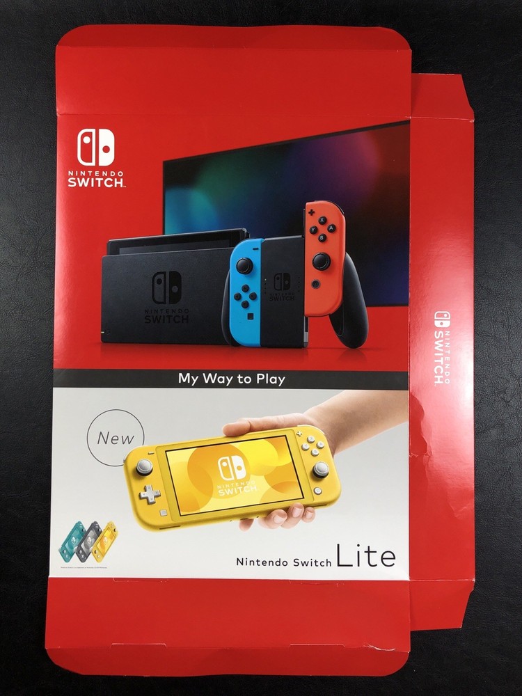 2x Large Nintendo Switch/Switch Lite & Spectra Controller - Promo Display Boxes