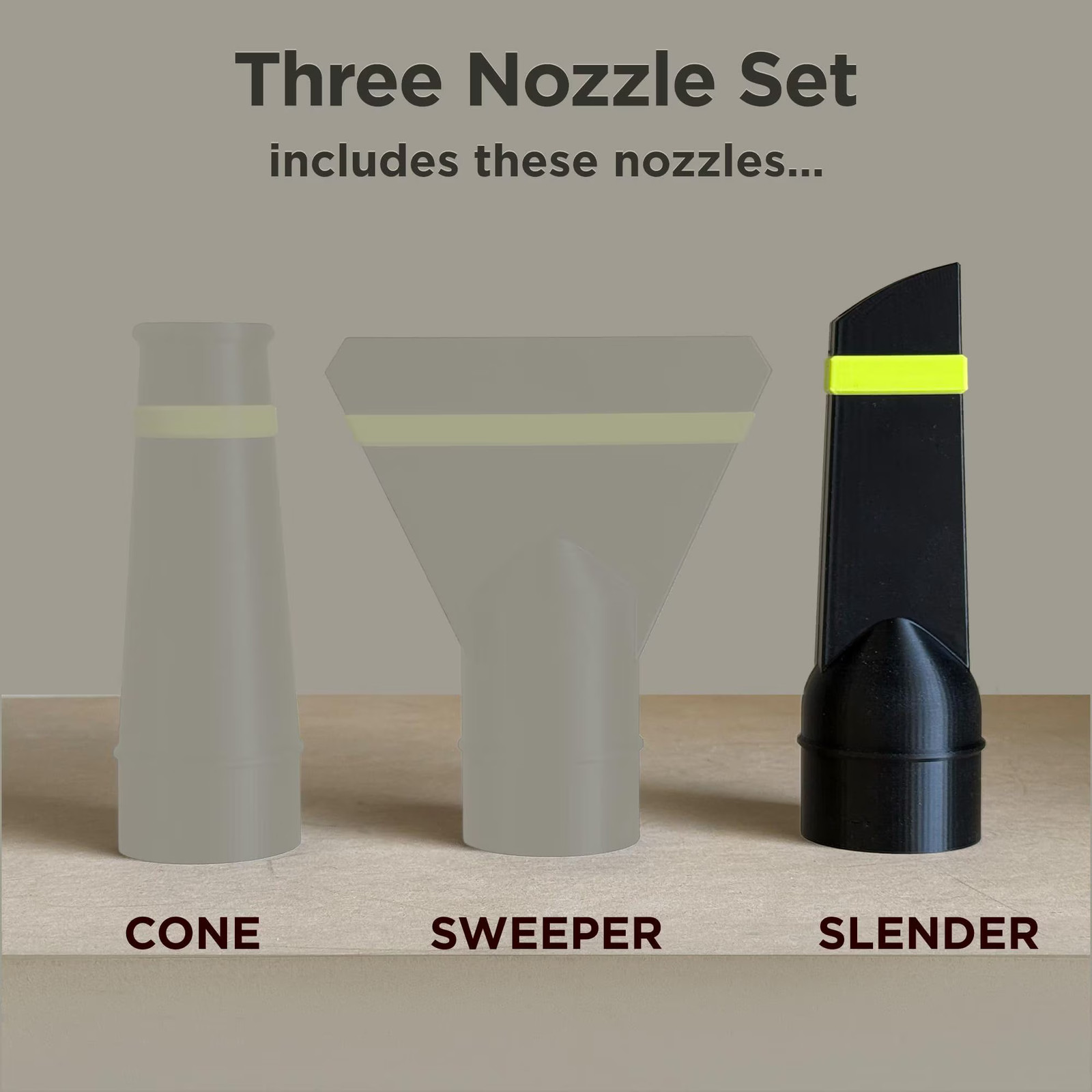 Nozzles for RYOBI 18V ONE+ Compact Workshop Blower Model P755