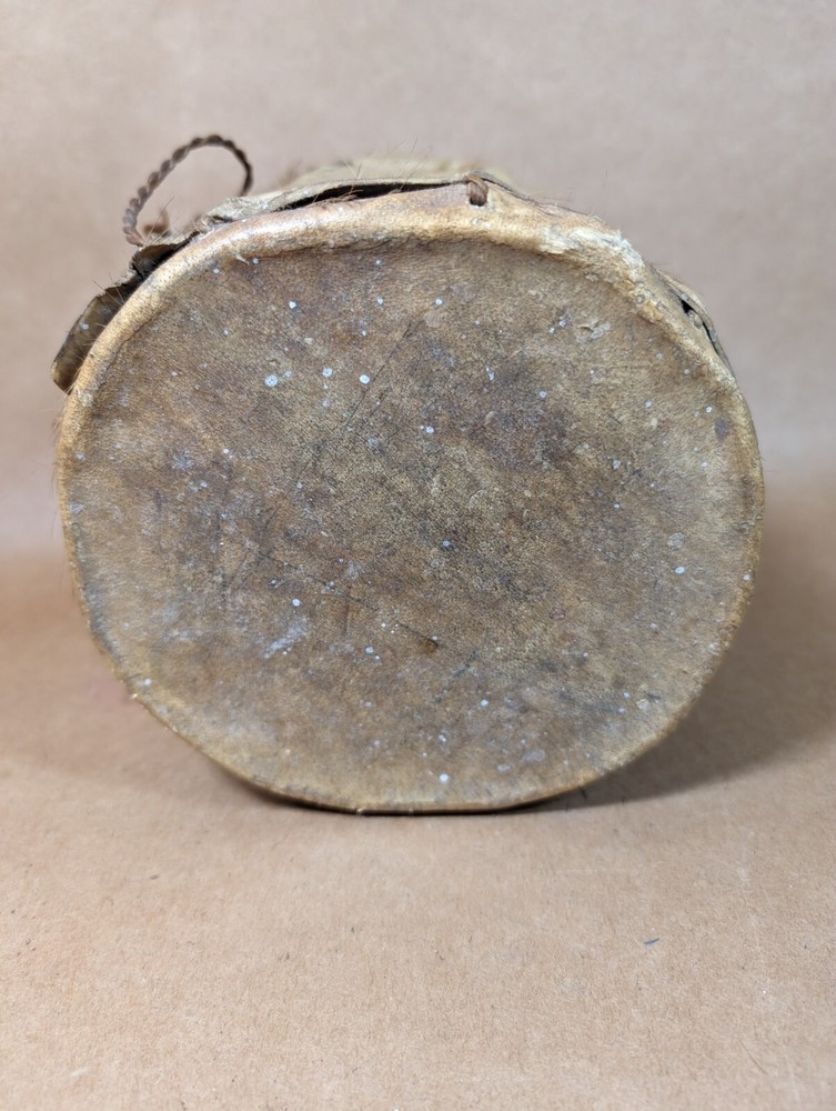 Vintage Double-Sided Handmade Animal Raw Hide Drum Tom Tom