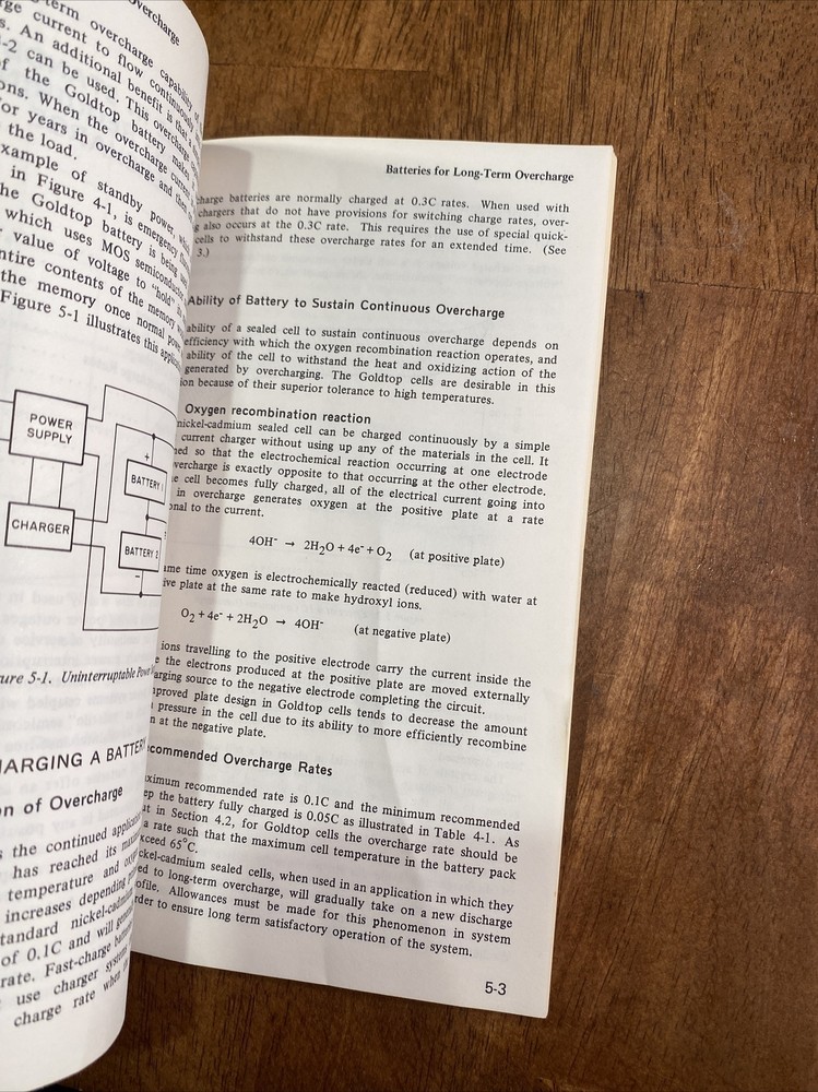 GE Nickel-Cadmium Battery Application Engineering Handbook Supplement - 1973