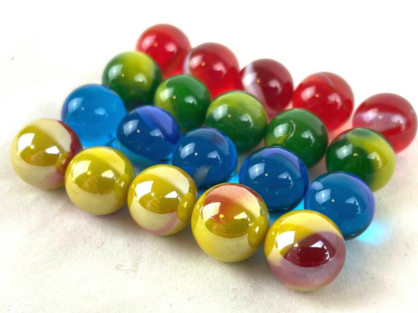 Replacement Marbles for STADIUM CHECKERS (fits Schaper) Complete Set