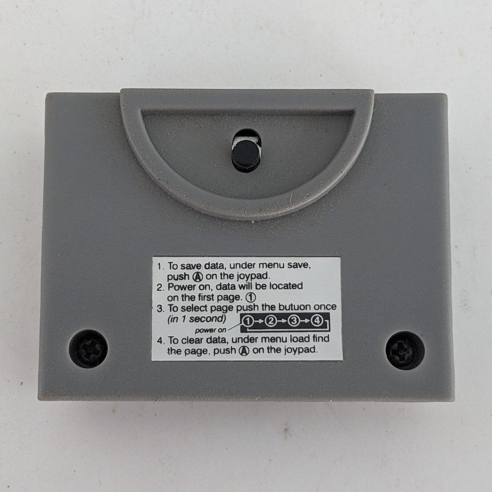 1 MEGA MEMORY CARD for NINTENDO 64, N64