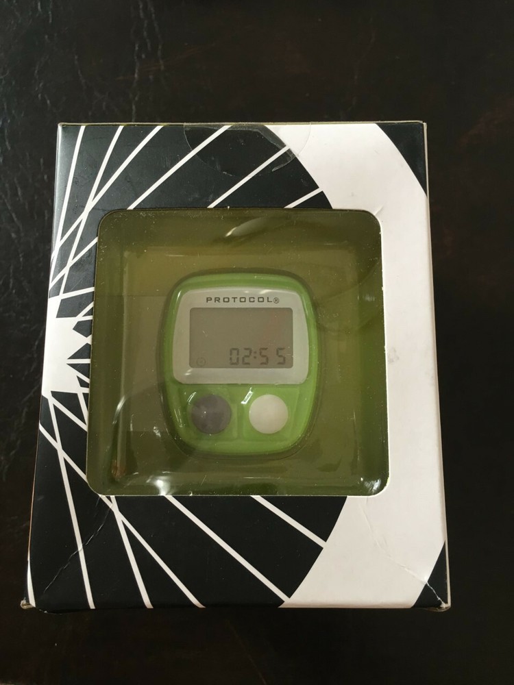 Bike Brain Digital Cycling Computer Speedometer Odometer Neon Green Protocol NEW