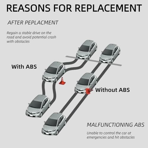 Wheel Speed Sensor ABS Compatible with 2009-2012 Tsx 2008-2012 Accord 2008