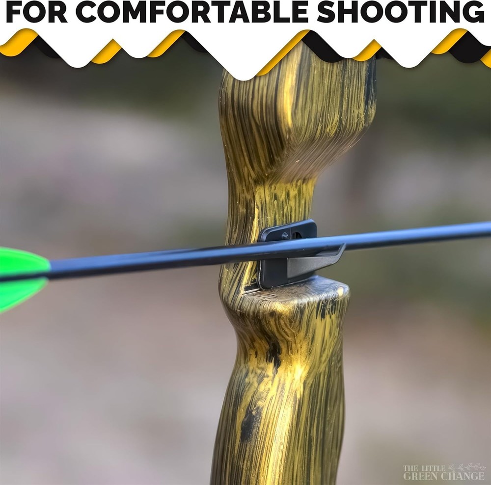 3 Pcs Right-Hand Arrow Rests for Recurve & Compound Bows - Durable & Accurate