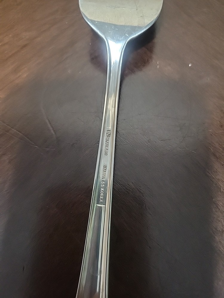 Medium Solid Cold Meat Serving Fork Perception Stainless ONEIDA SILVER