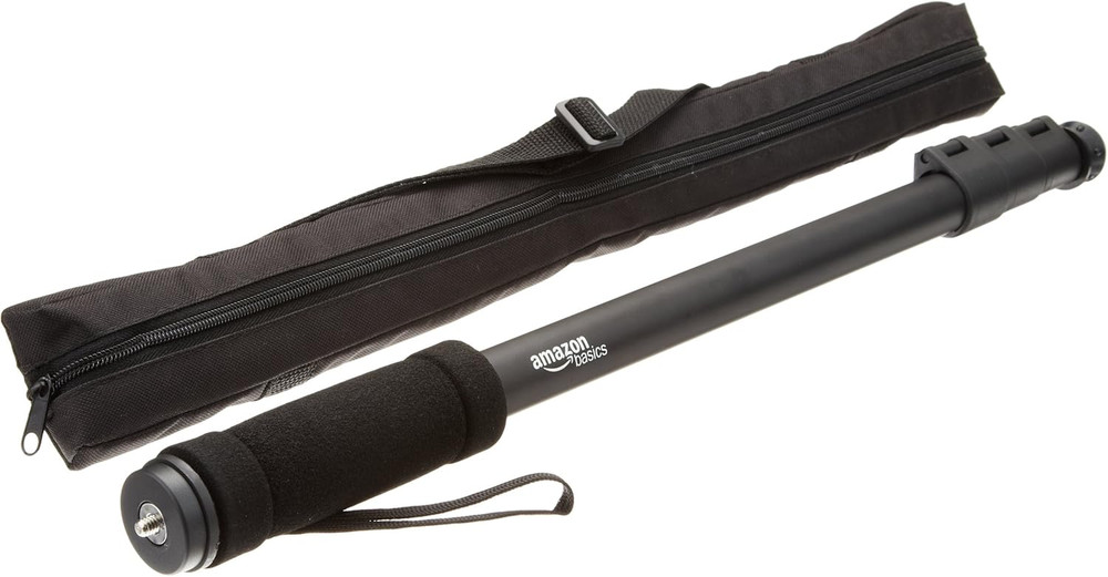 Basics 67-Inch Monopod, Black