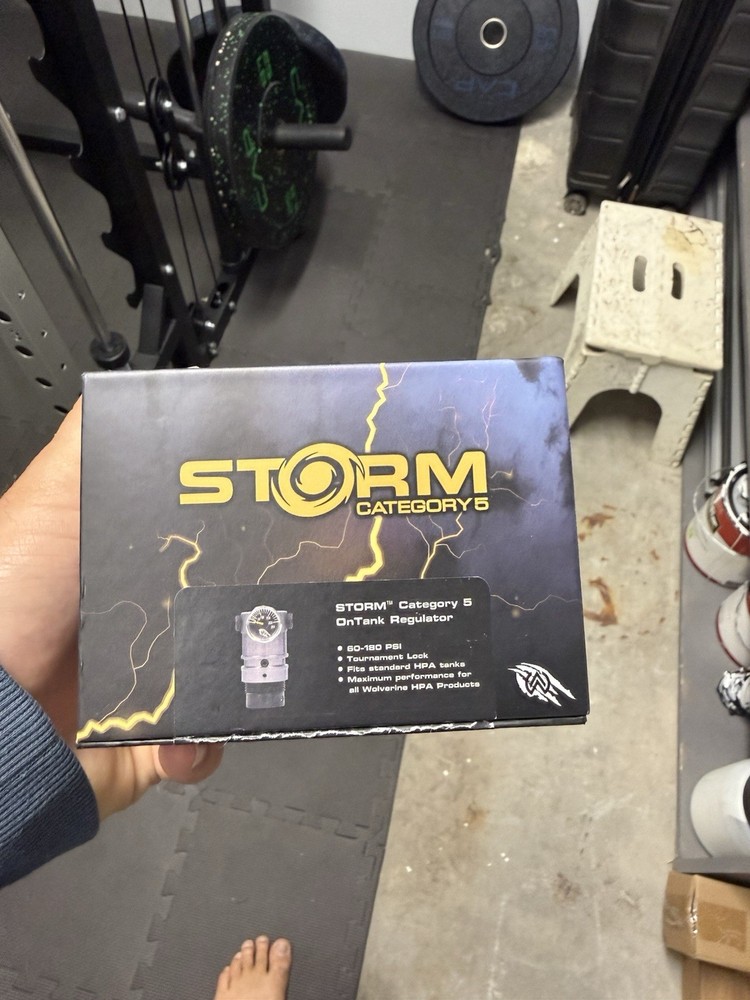 Storm cat 5 AIR REGULATOR + TANK