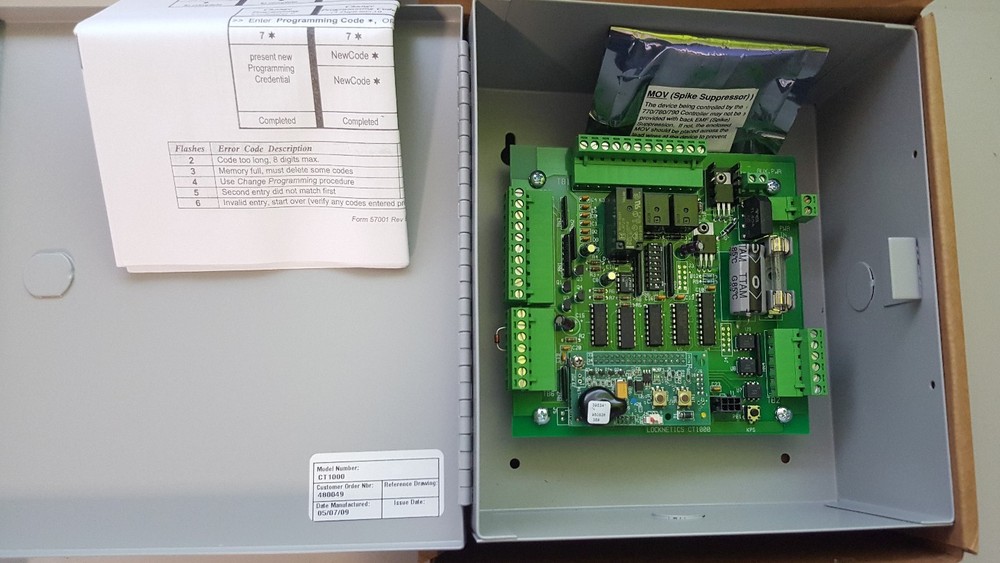 Locknetics Schlage CT1000 Offline Hardwire Door Controller