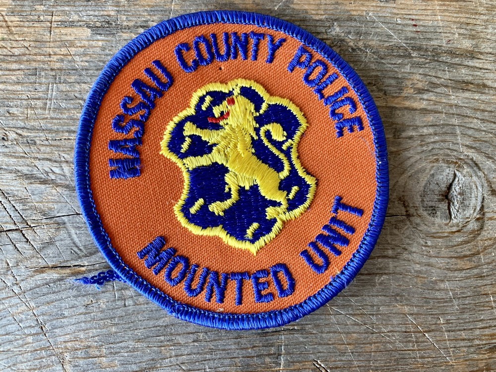 RARE ORIGINAL NASSAU Mounted PATCH