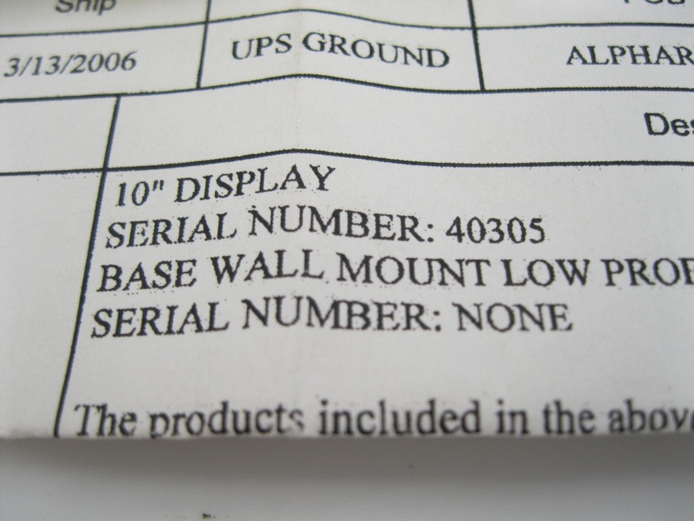 Sirius Technologies Arm Wall Mount Base Adjustable FDBASE W FMA