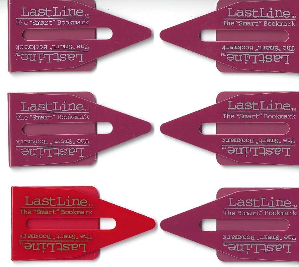 Official Last Line Bookmark - 6 Piece
