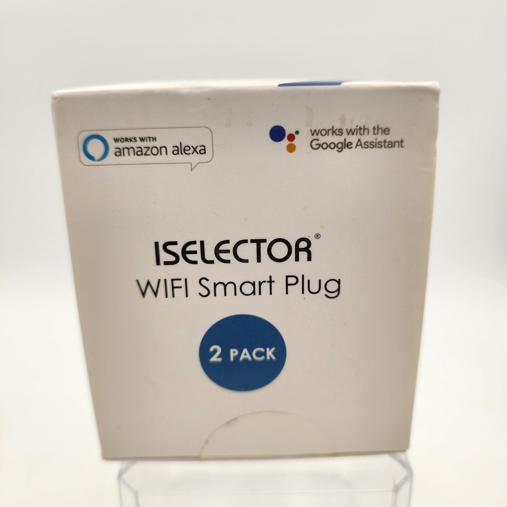ISELECTOR WiFI Smart Plug 2-Pack *new
