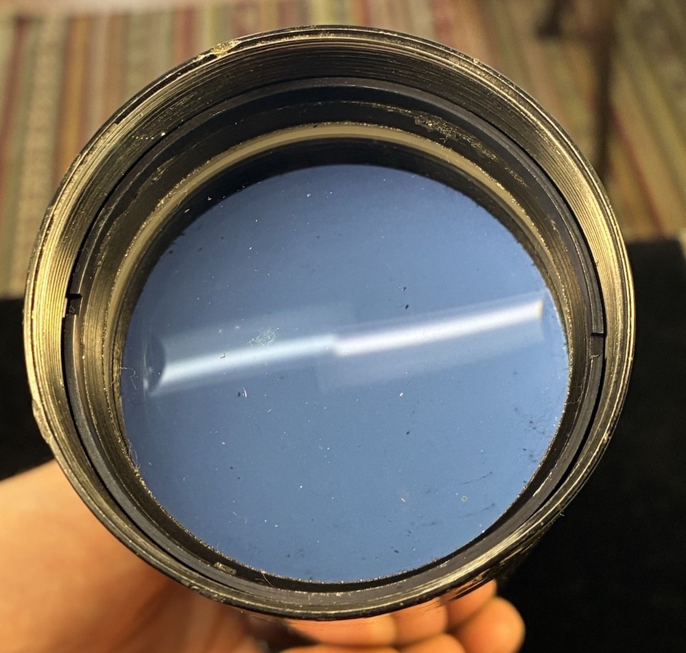 US Military M49 Observation Telescope Spotting Scope with M164 Carry Case USGI