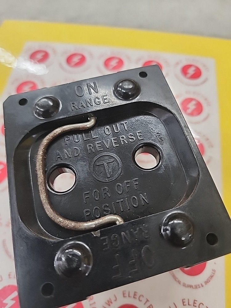 Trumbull 60 amp fuse holder pull out - RANGE PT-30803