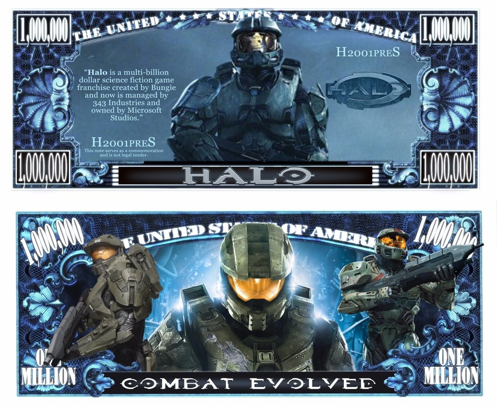 OUR HALO DOLLAR BILL (2 Bills)