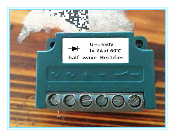 550V 6A Motor brake half-wave rectifier Brake rectifier device