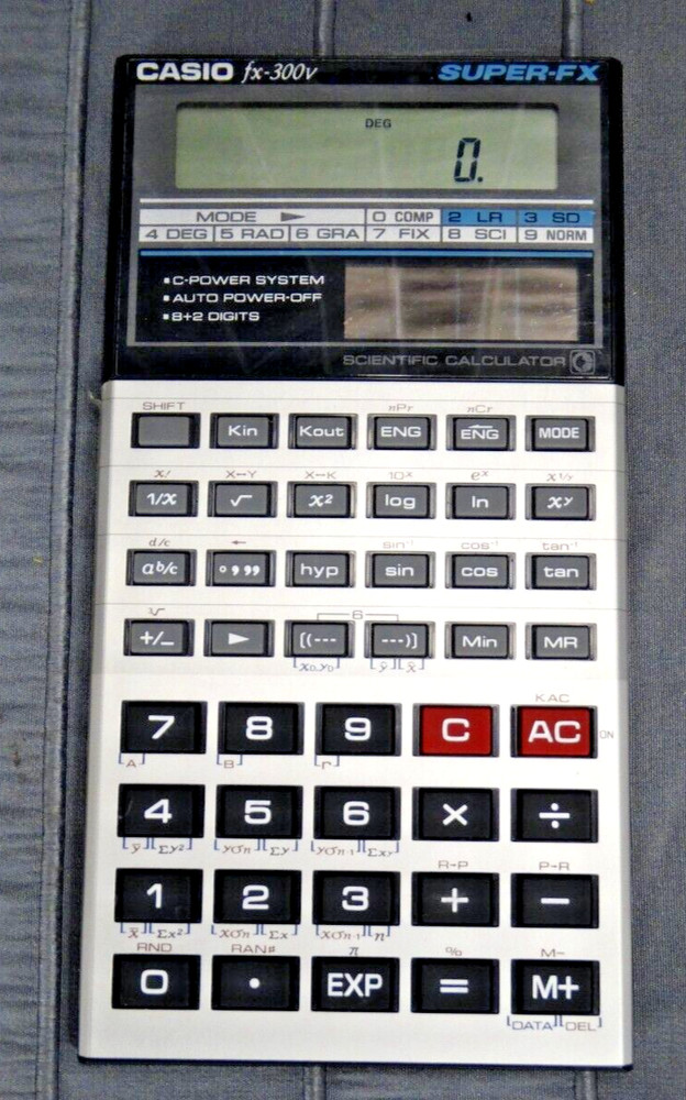 Casio fx-300v Super-FX Scientific Calculator
