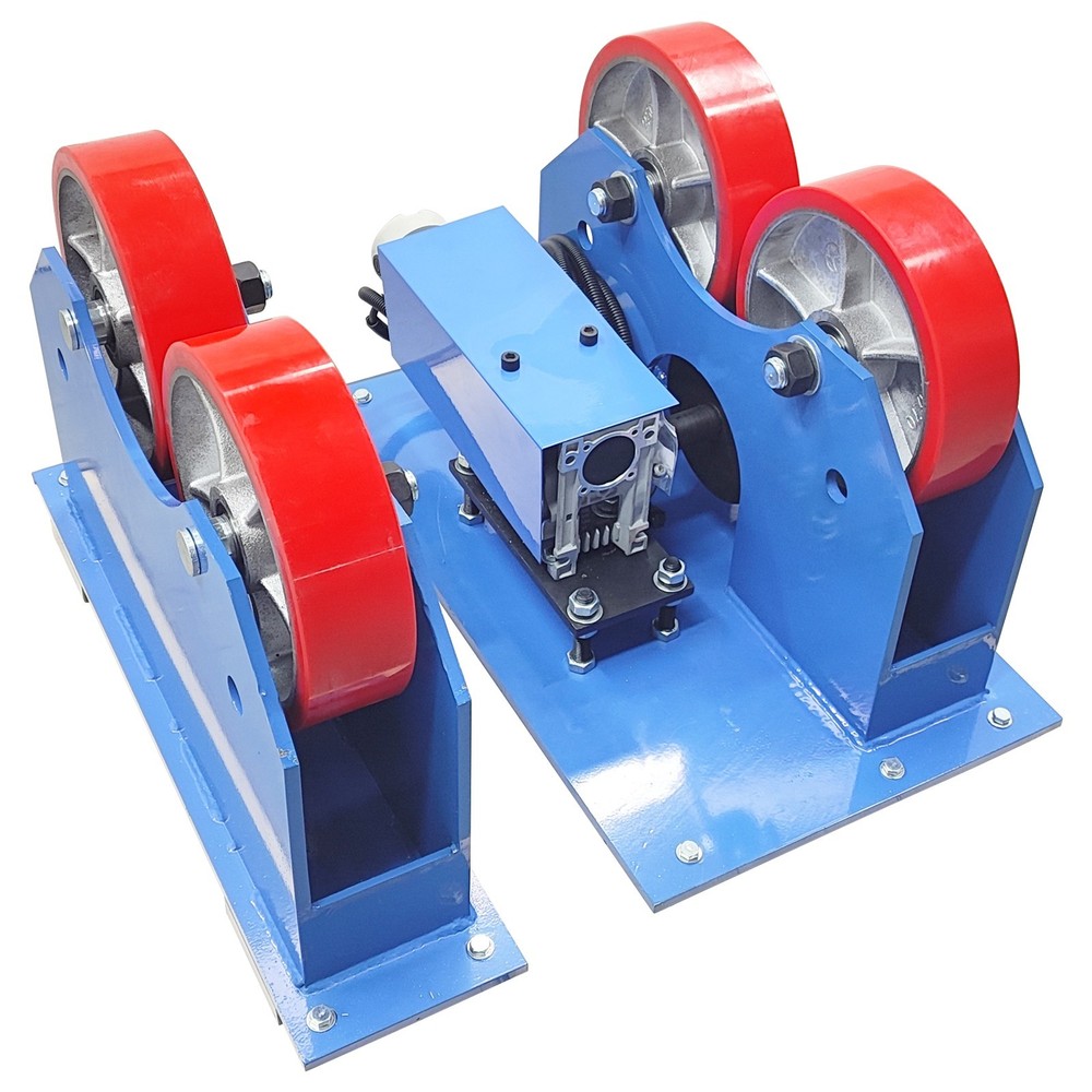 110V 4400lbs Welding Tank Turning Rolls Digital Display Welding Roller Rack