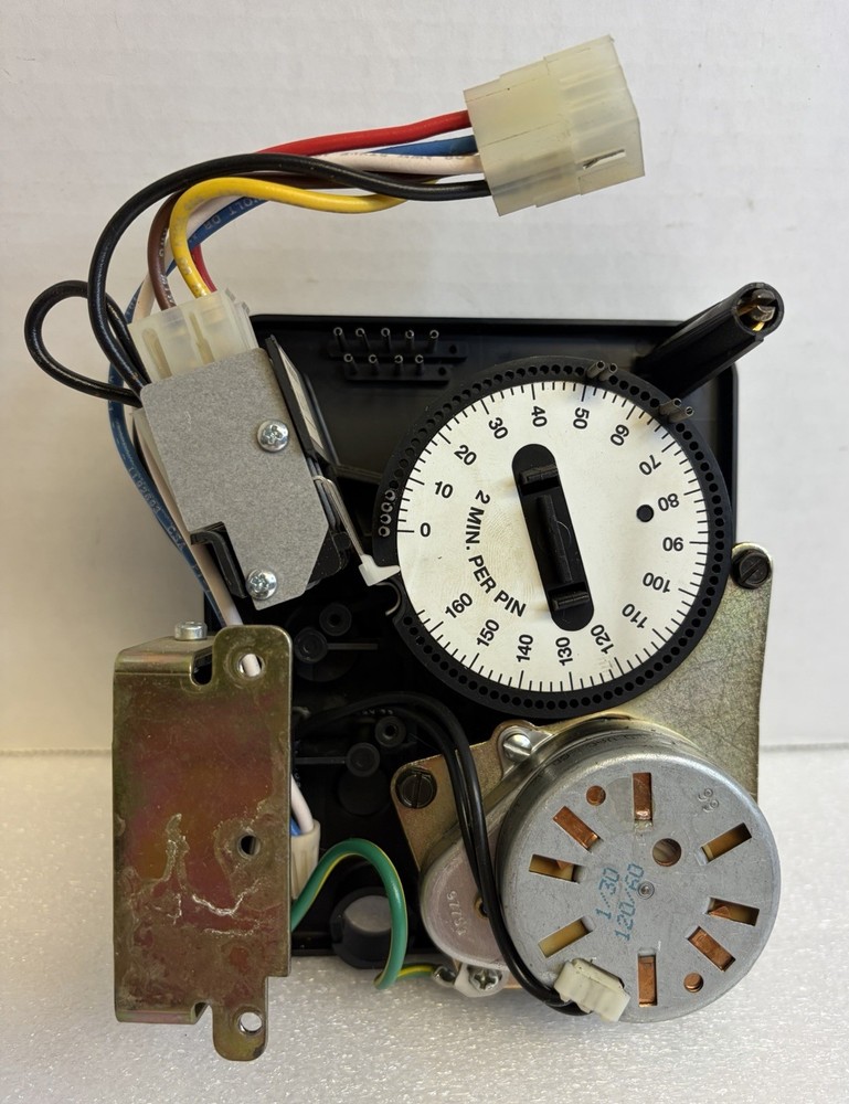 Fleck 2510 Water Softener Mechanical 120 Volt 12 Day Timer Clock. Tested.