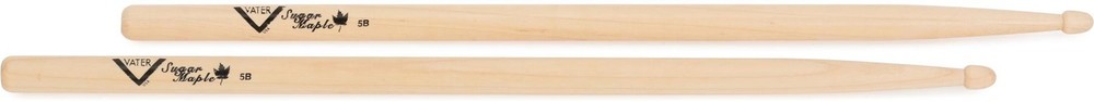 Vater Sugar Maple Drumsticks - 5B (5-pack) Bundle