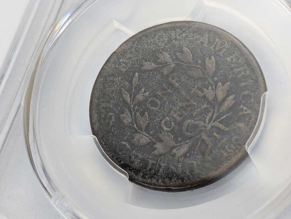1801 Draped Bust Large Cent - PCGS VG Detail