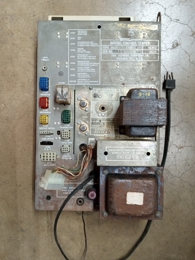 JUKEBOX SEEBURG DCC1 DIGITAL CONTROL CENTER -UNTESTED Sold For Parts