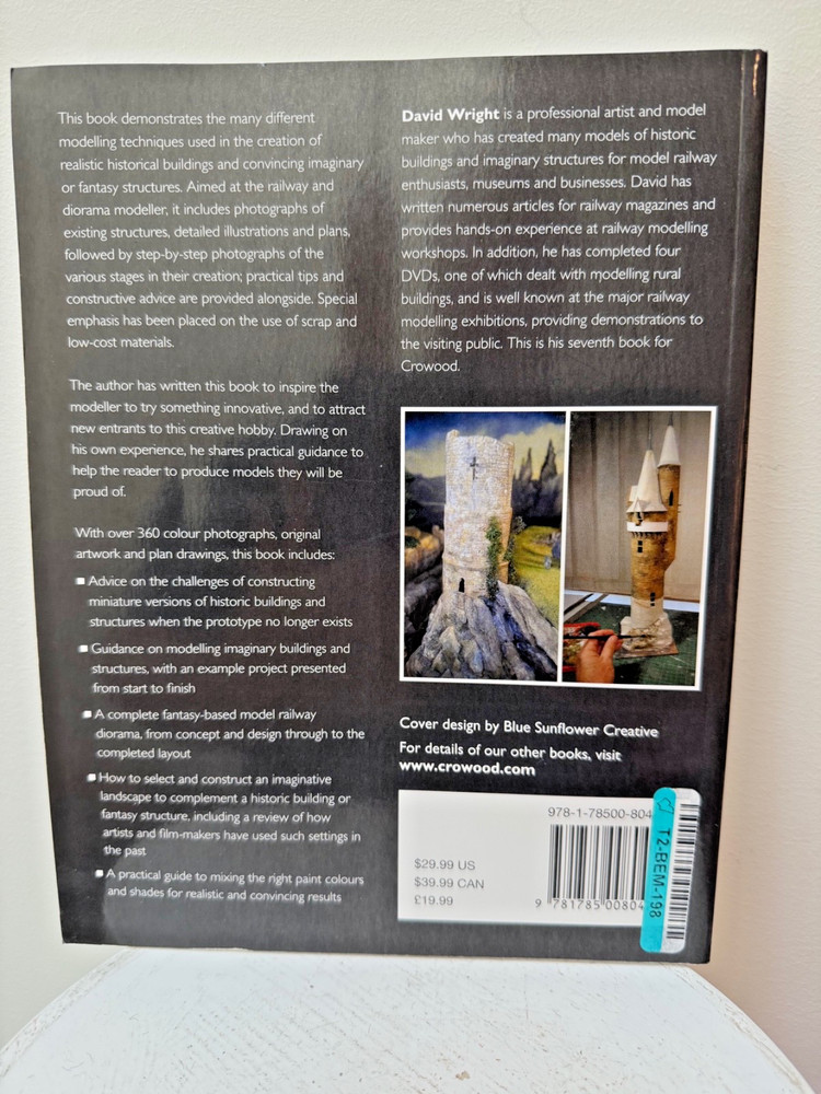 BOOK "MODELING HOSTORIC BUILDINGS & STRUCTURES" BY DAVID WRIGHT AUTHOR