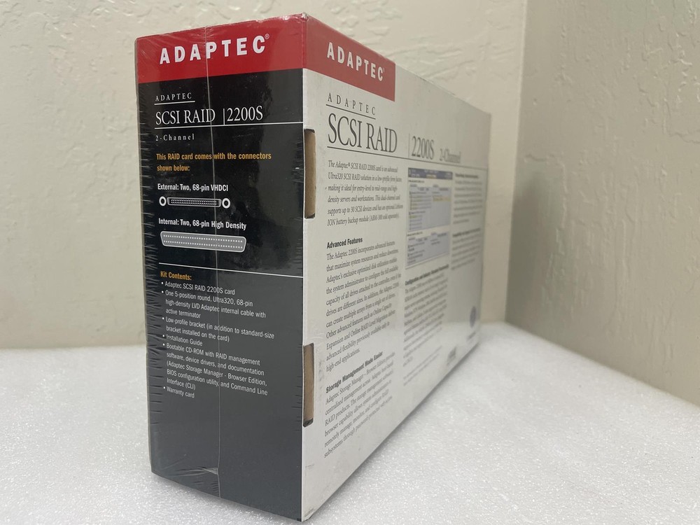 ADAPTEC 2200S SCSI RAID 2-CHANNEL PCB