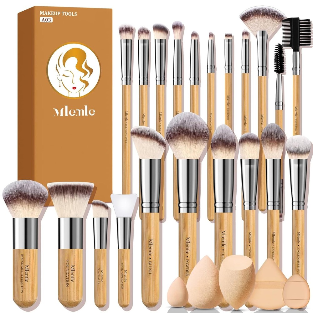 Makeup Brushes Set, Professional 26 Pcs Makeup Kit, Include Concealers Powder