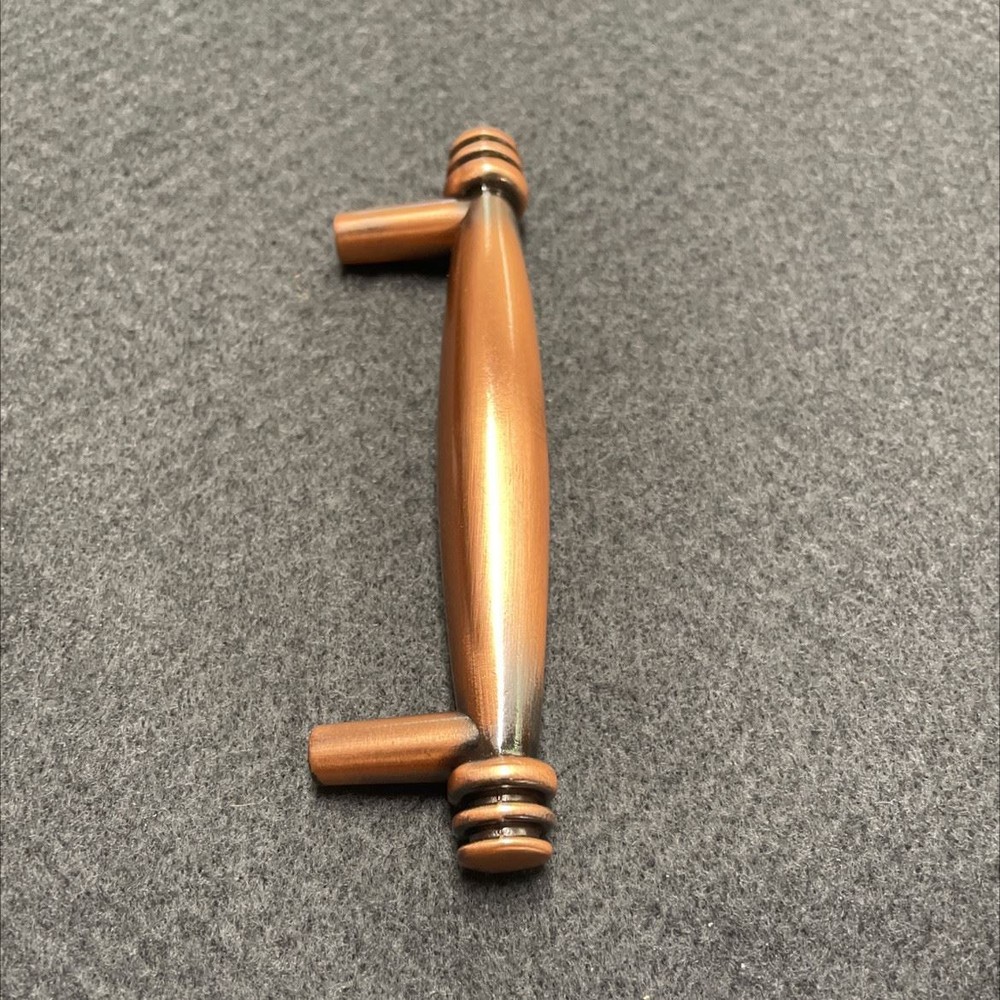 3" Domed Ringed Pull Antique Copper