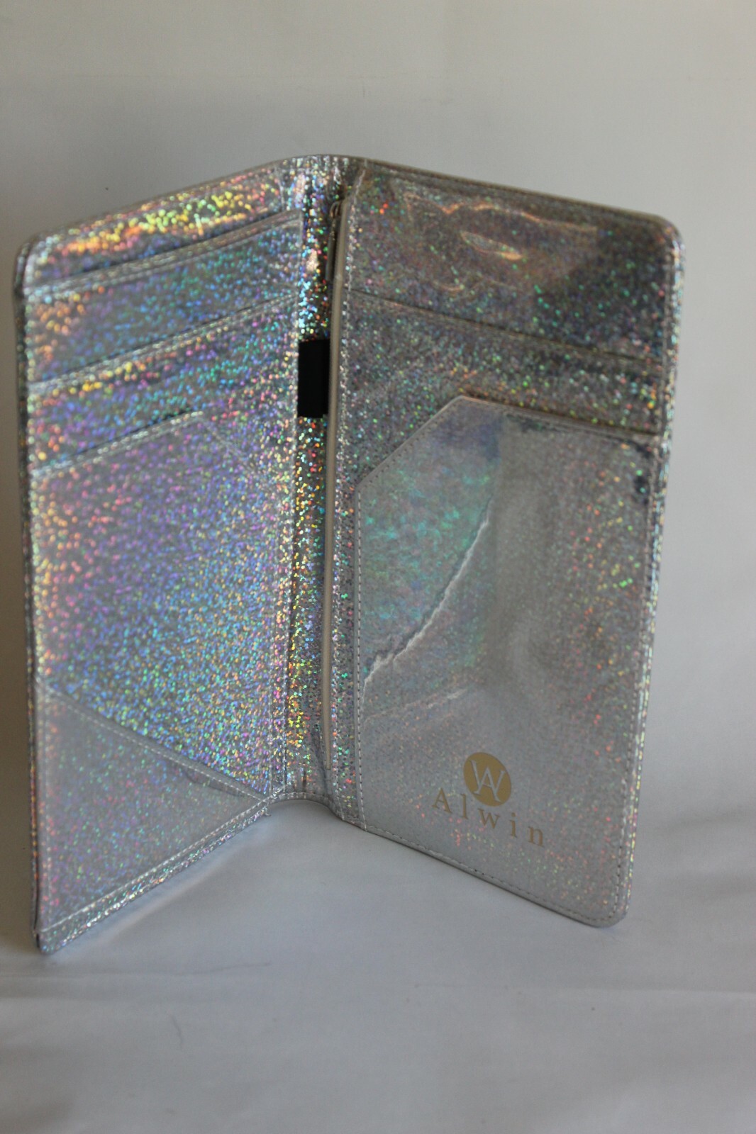 Server Book Glitter Book Organizer Wallet Zipper Pocket for Waitress Waiters NEW