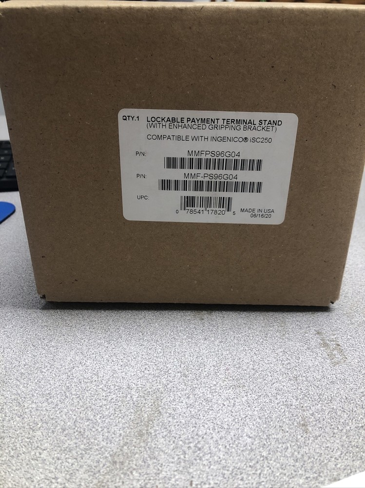 NEW LOCKABLE PAYMENT TERMINAL STAND MMFPS96G04