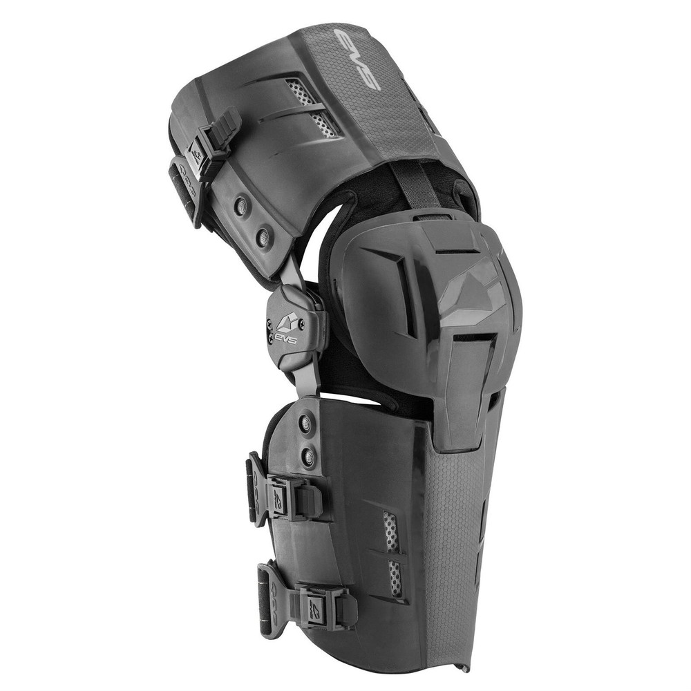EVS RS9-BK-MP Medium Black RS9 Knee Brace Pair
