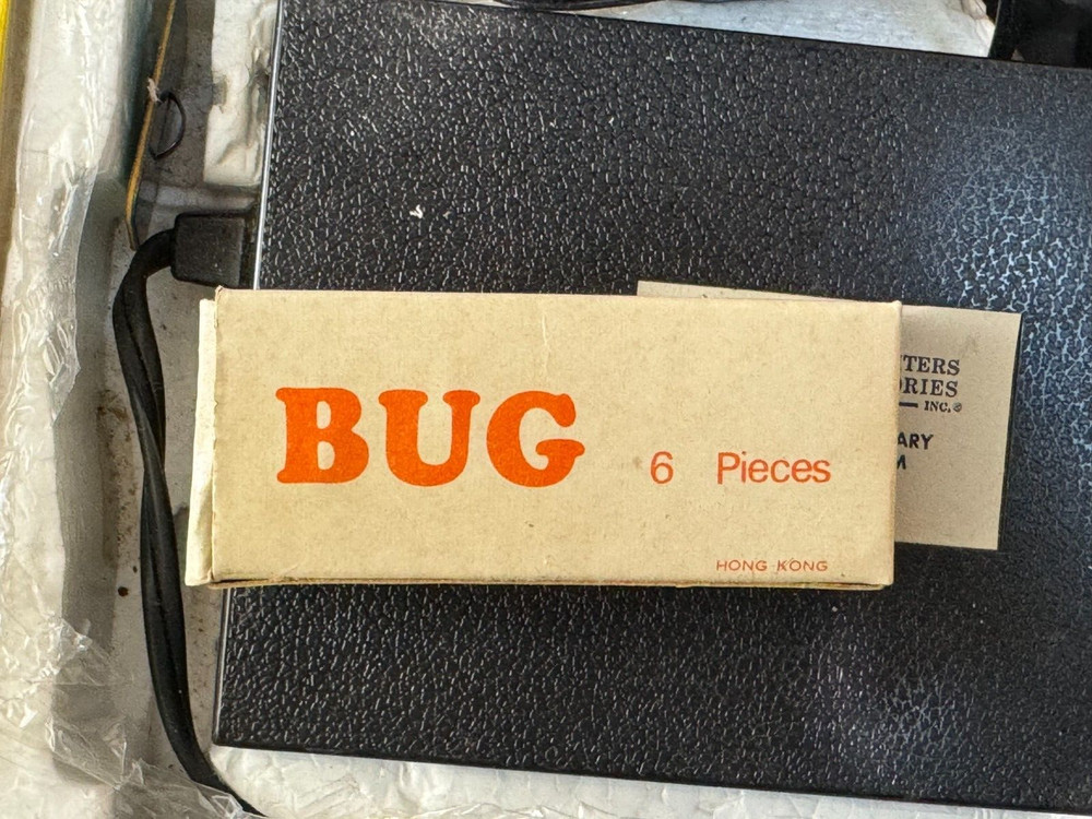 Vintage Security System The Bug - Bug A Thief Model W74
