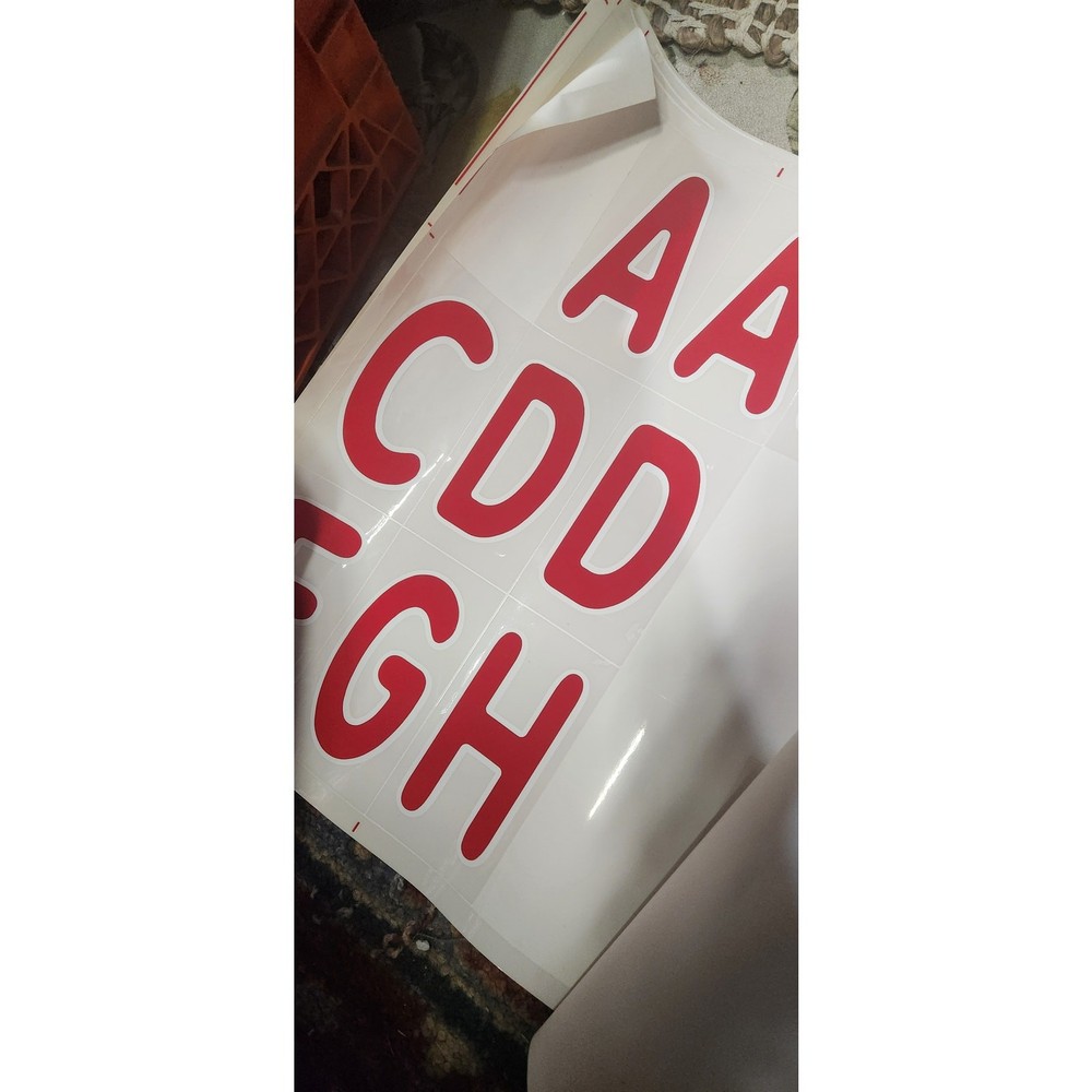 Window Letters Signage