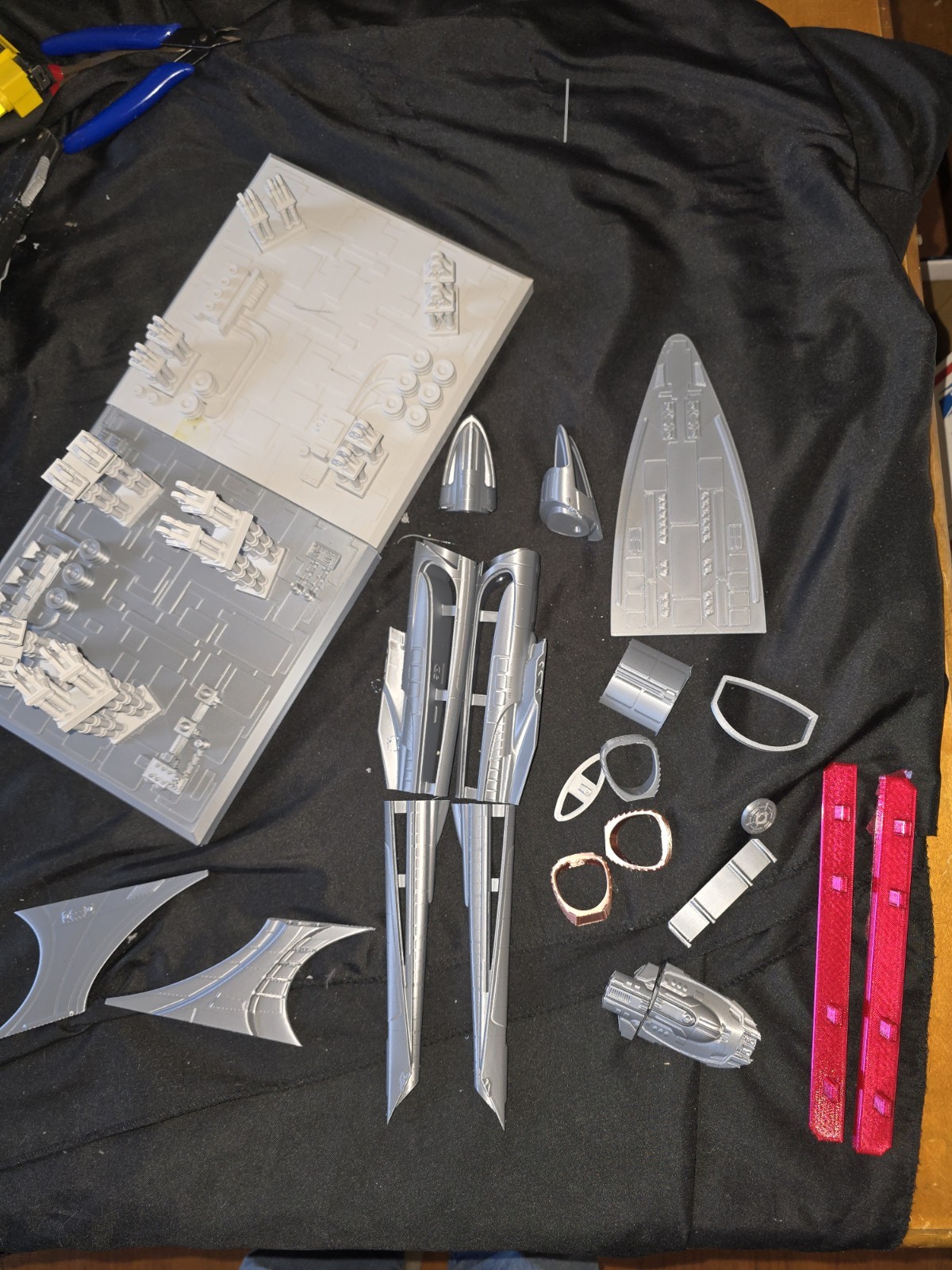 Star Trek Uss Enterprise Ncc 1701- F Odyssey Class Ship 1/1400 Custom 3d Kit 28"