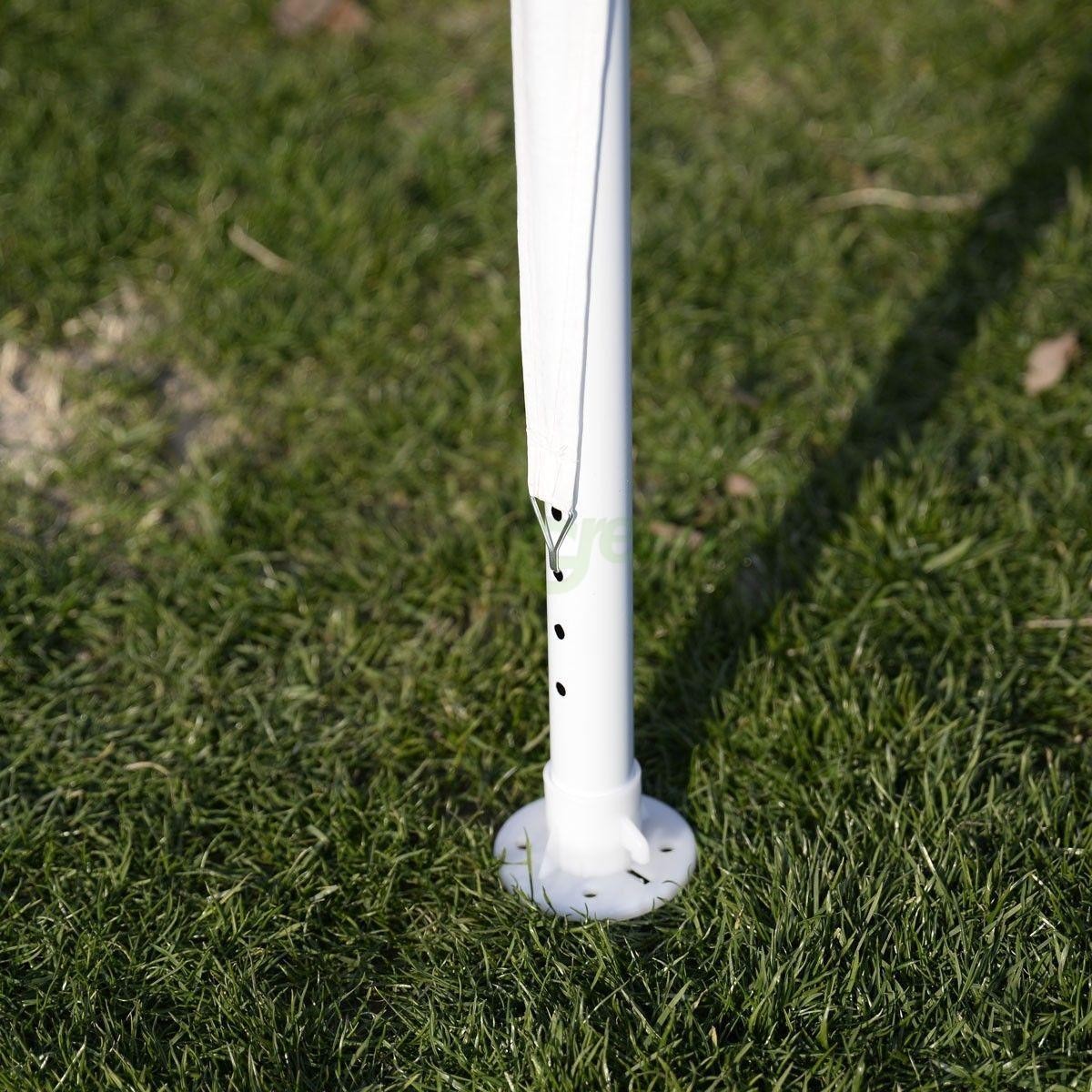 10'x30' Party Tent Wedding Commercial Gazebo Marquee Canopy W/5 Side Wall Awings