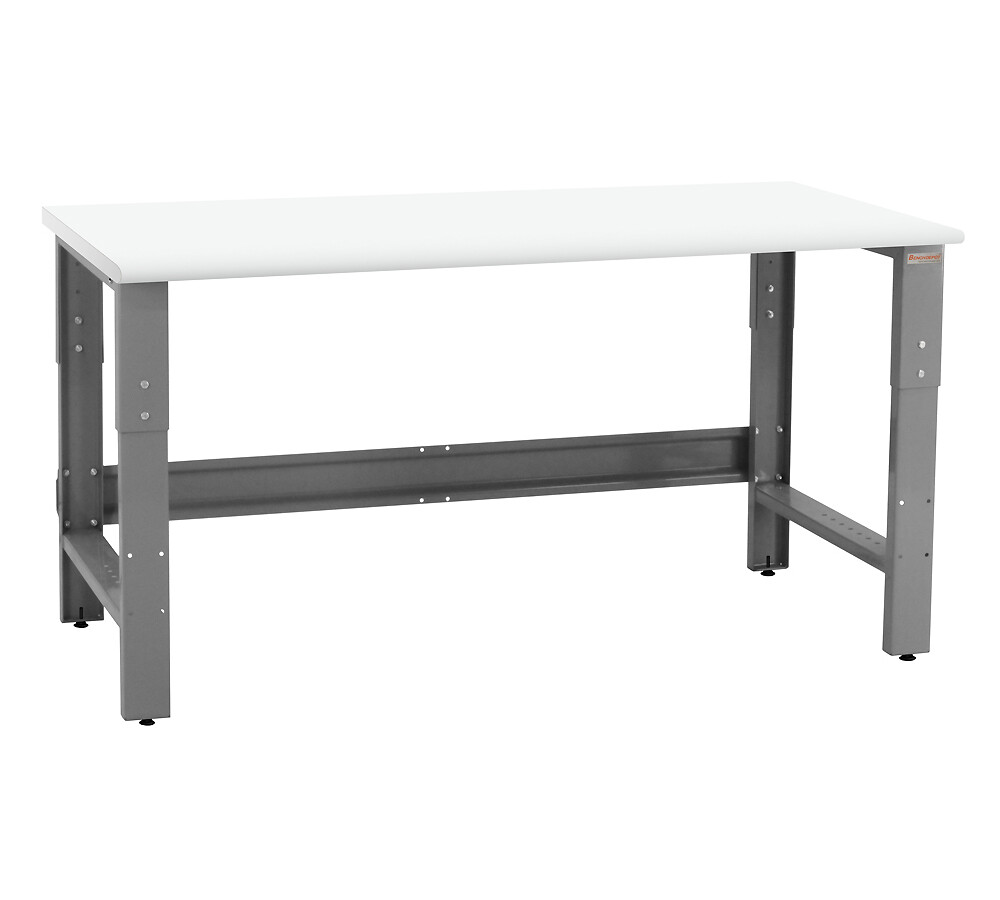 BenchPro R LisStat ESD Top 30"D x 60"W Production Work Table Ind Workbenches