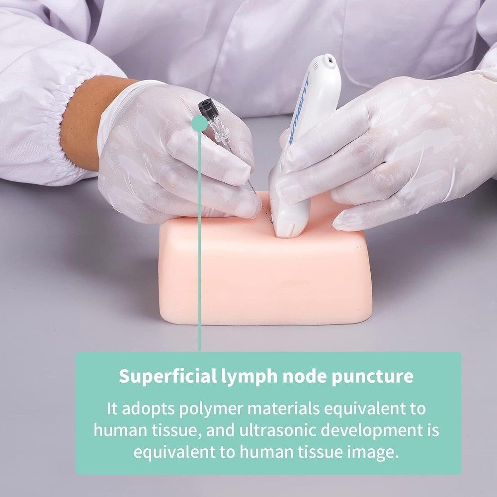 Ultrasonic Puncture Model Superficial Lymph Node Biopsy Puncture Practice Teach