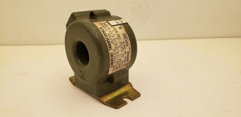 KASUGA ELECTRIC 74-X CURRENT TRANSFORMER, TYPE CTU2.5-A