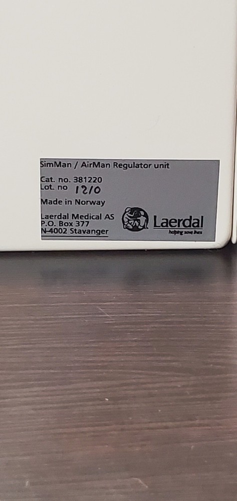 Laerdal SimMan / AirMan Regulator Unit - WORKING - Cat No. 381220