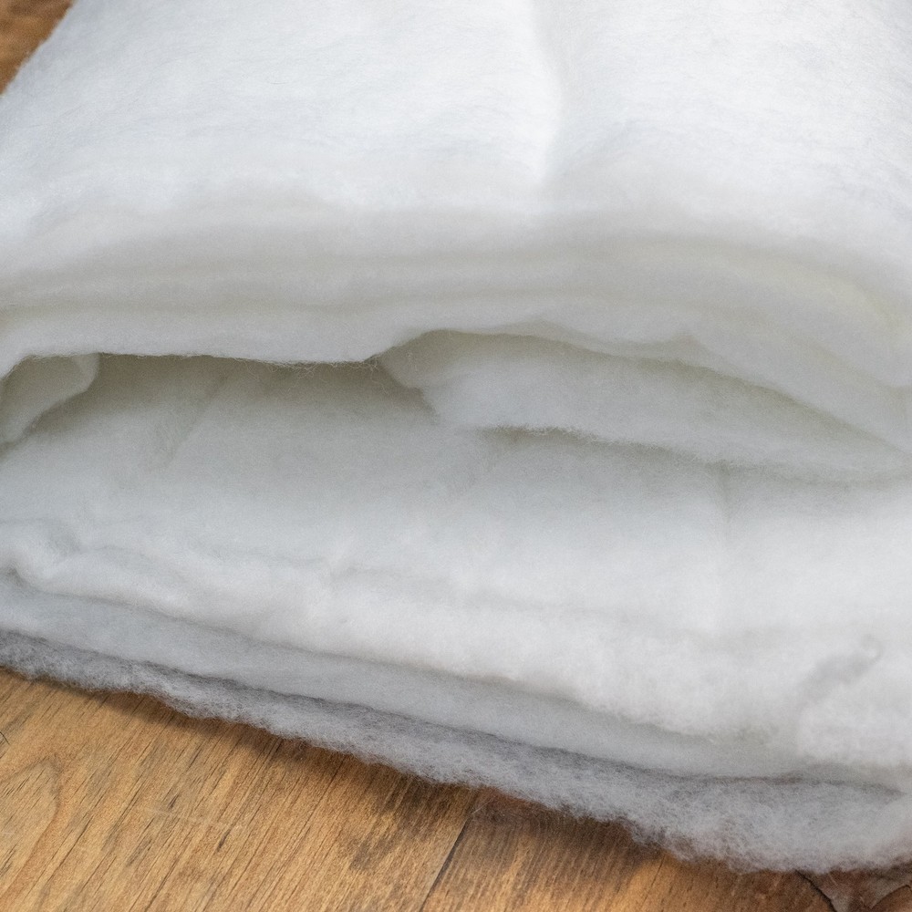 100% Polyester Batting by Fairfield™, 45" x 60", Precut, White