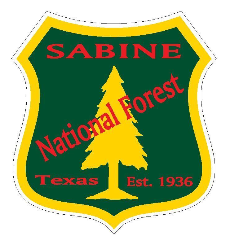 Sabine National Forest Sticker Decal