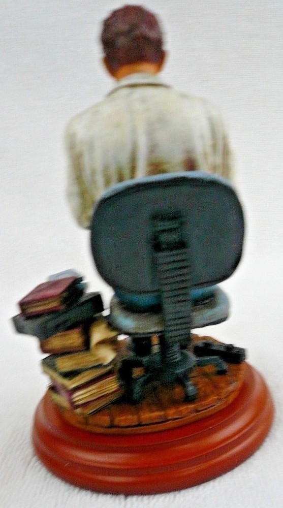 Computer Whiz Figurine Statue NIB New Tech Programmer Coder Free Shipping